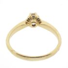 Image 8 of Gold solitaire ring with diamond; 0.17 ct.