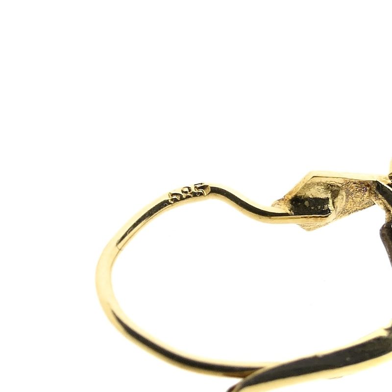 Image 9 of Vintage gold drop earrings