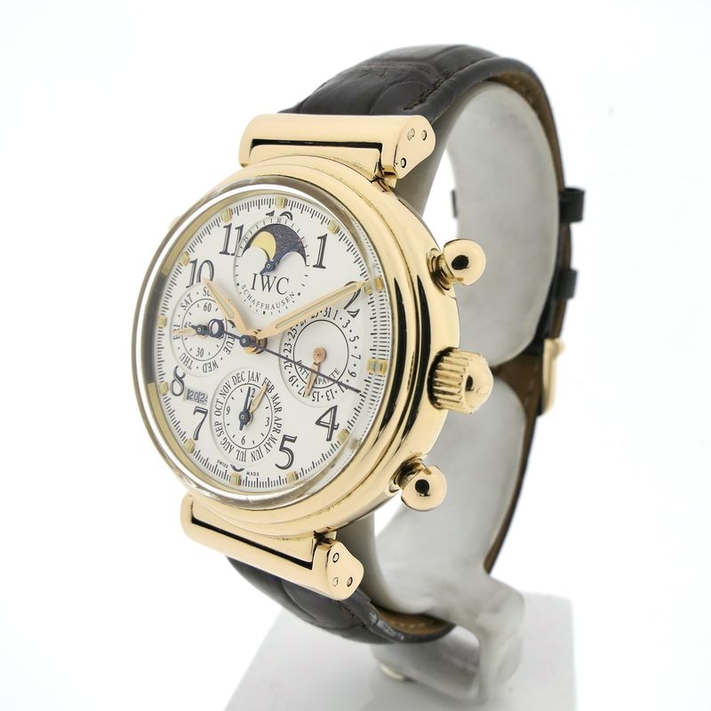 Image 2 of IWC Da Vinci Perpetual Calendar Rattrapante Chronograph IW3754-003; 18k rose gold men's watch