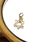 Image 4 of Gold pendant of a Star of David