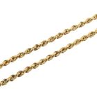 Image 7 of 18K Gold Twisted Link Chain | 51cm