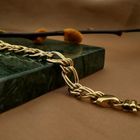 Image 2 of Gold flat Prince of Wales bracelet