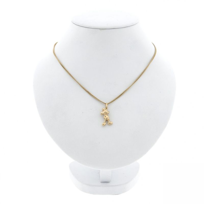 Image 3 of Gold Disney pendant; Mickey Mouse