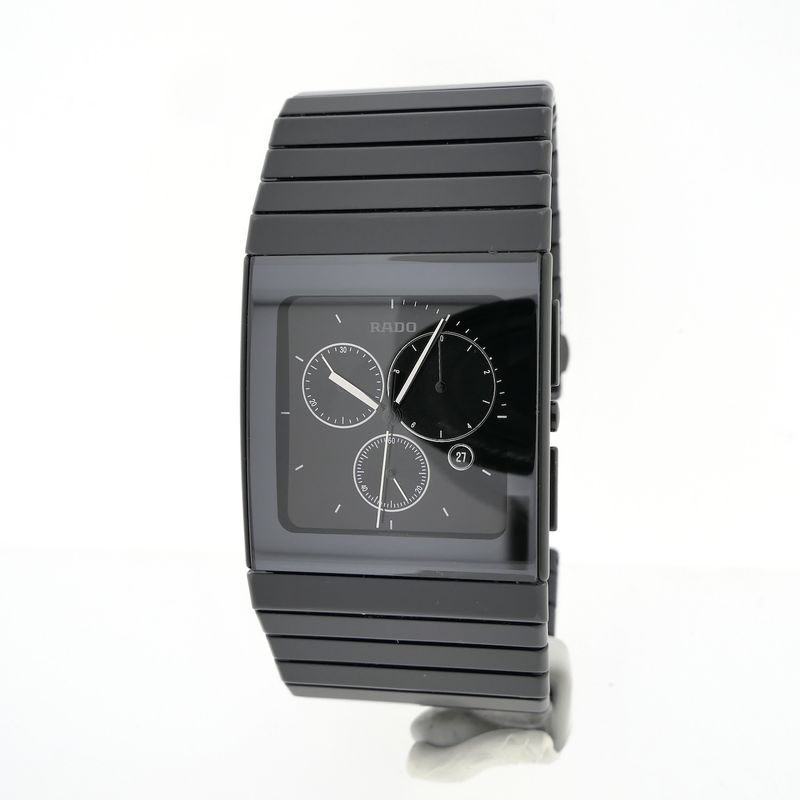 Image 15 of Rado Diastar Ceramica Chronograph 538.0715.3; High-Tech Ceramic men's watch