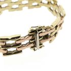Image 3 of 8 carat bicolor Bismarck link bracelet