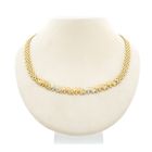 Image 1 of Gold Bismarck link chain with elephants