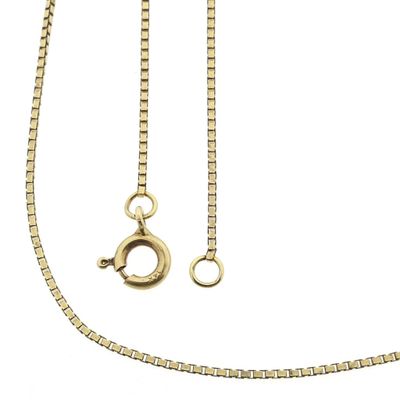 Image 1 of Golden Venetian link chain | 51 cm