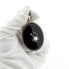 Image 7 of Gold and silver pendant with a mix of gemstones