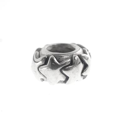 Image 1 of Pandora charm; Silver; Stars