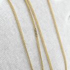 Image 7 of Gold gourmet link chain | 60 cm