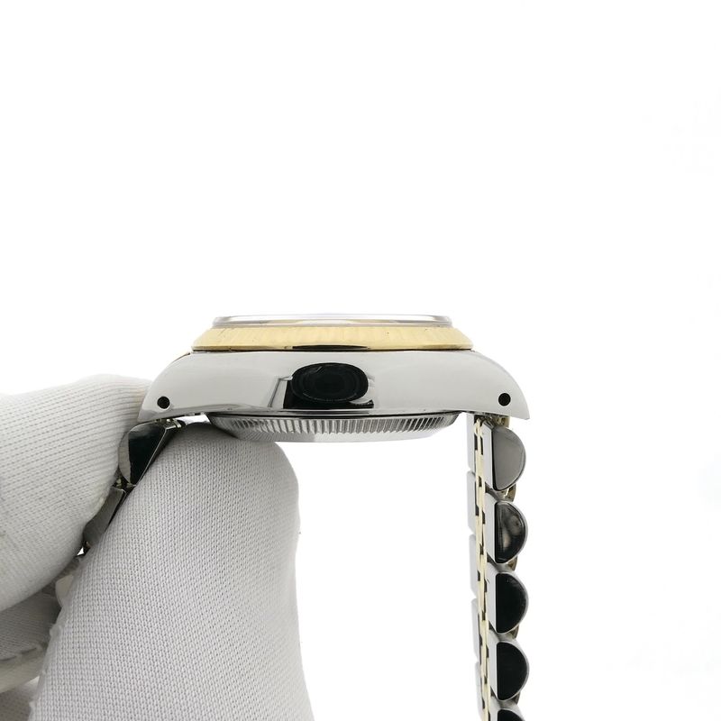 Image 9 of Rolex Lady-Datejust 26mm 69173; 18k. Vintage 18k. gold/steel women's watch