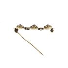 Afbeelding 6 van Vintage gouden broche met carneool