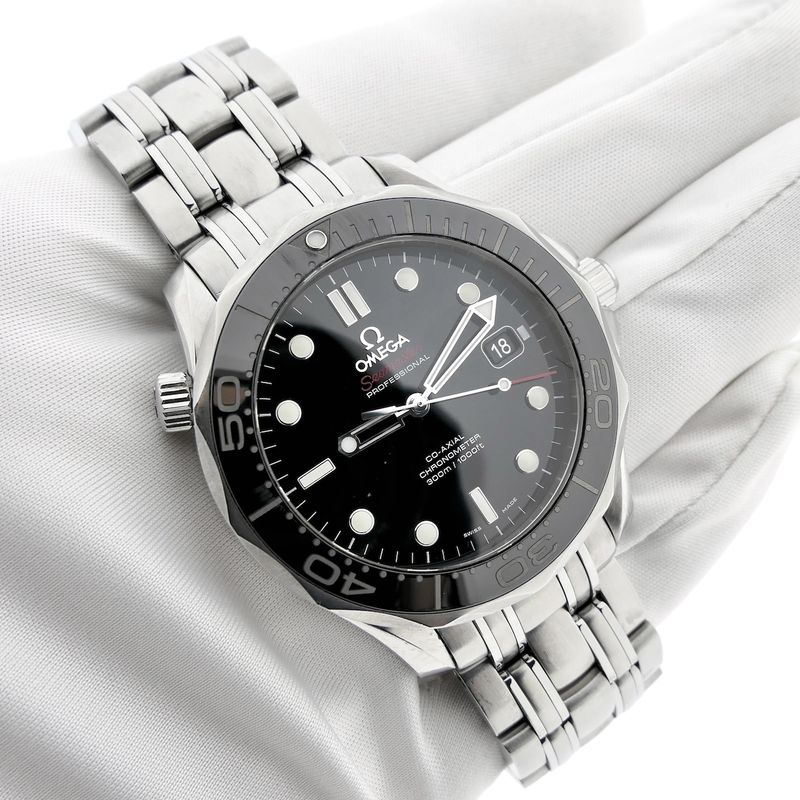 Image 12 of Omega Seamaster 300m Co‐Axial Chronometer 41mm; Automatic diving watch