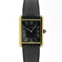 Cartier Tank Vermeil; Vintage mechanical women's watch