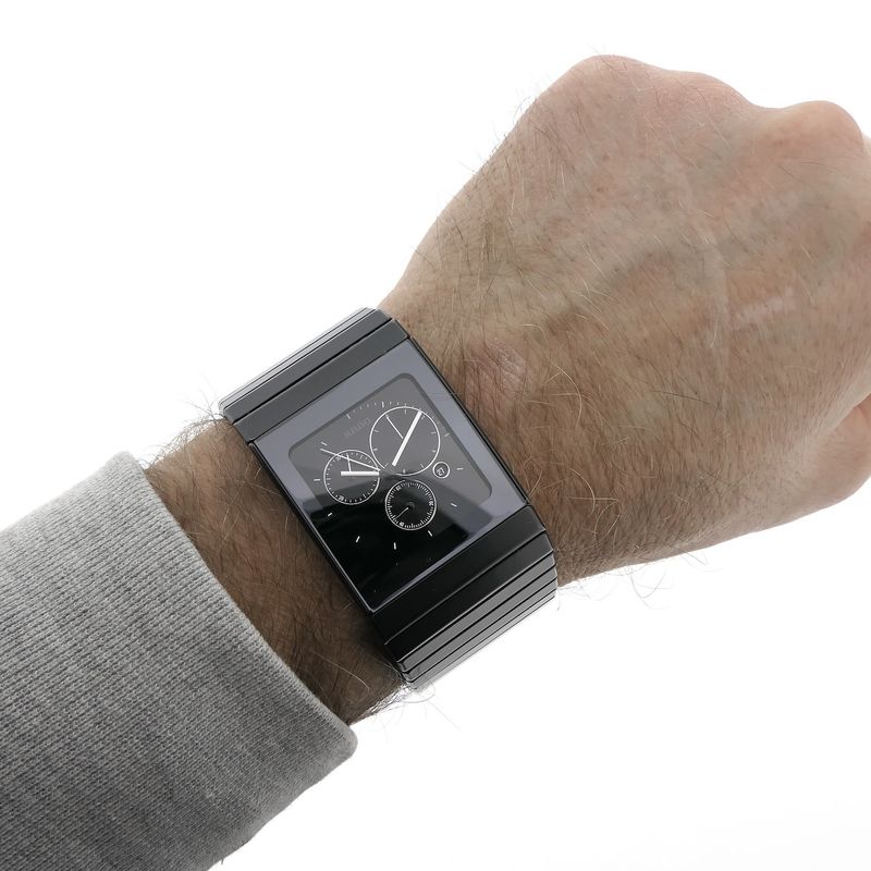 Image 13 of Rado Diastar Ceramica Chronograph 538.0715.3; High-Tech Ceramic men's watch