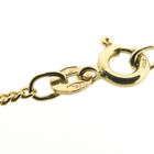 Image 6 of 18K Long gold gourmet link necklace | 61 cm