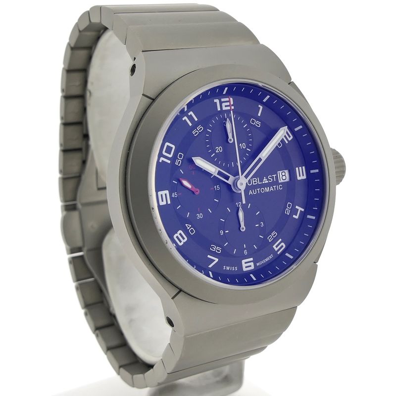 Image 3 of Ublast Armor/Graph Titanium UBAG46TIT; Automatic men's watch with chronograph