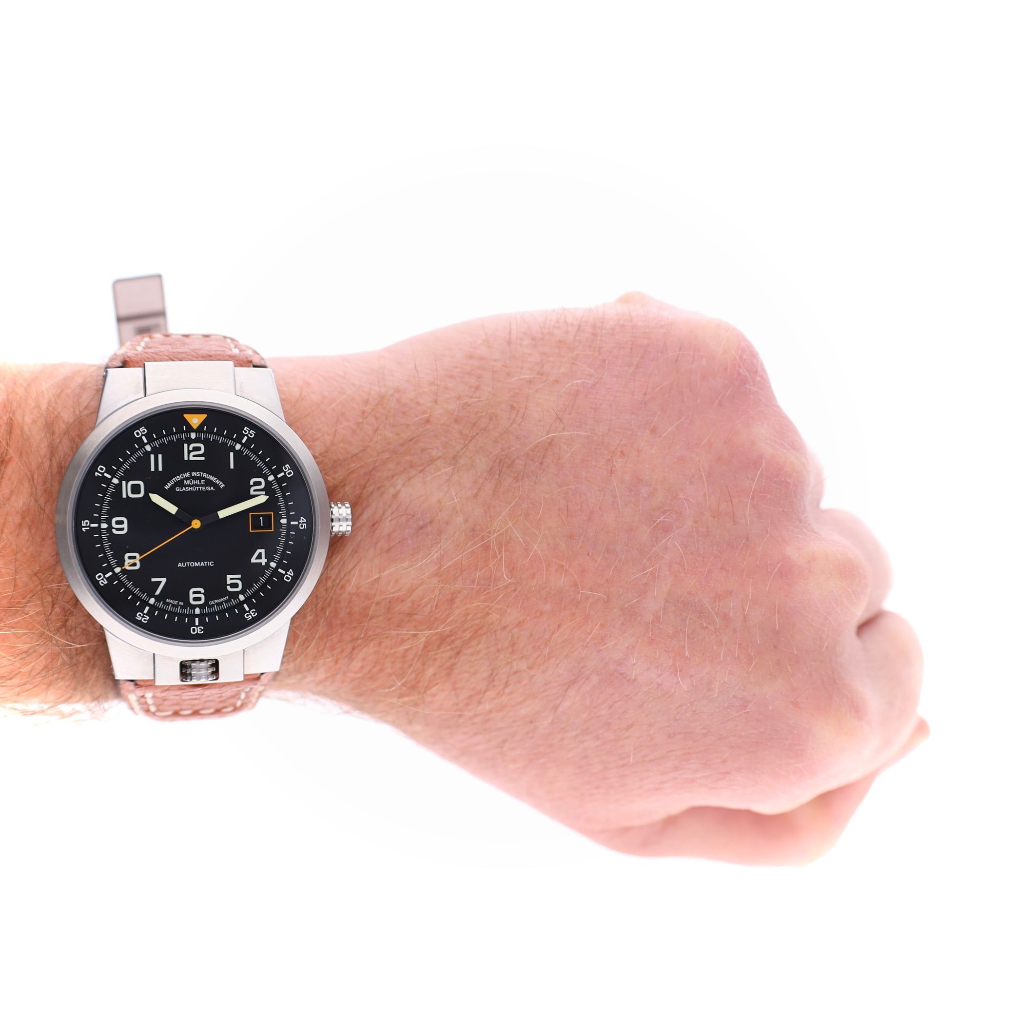 Mühle Glashütte M1-35-33 Automatisch Heren Horloge | Juweelwinkel.nl