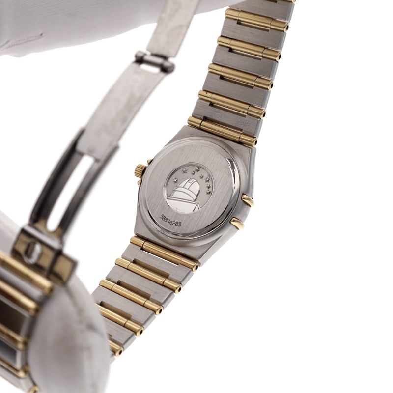 Image 17 of Omega Constellation 1272.30.00 'Full Bar'; 18k gold/steel women's watch