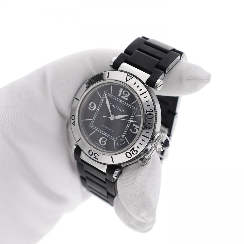 Image 10 of Cartier Pasha Seatimer 2790 W31077U2; Automatic Men's Watch