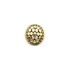 Afbeelding 1 van Vintage gouden schuifhanger met organisch patroon
