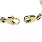 Image 4 of Two-tone gold bar bracelet