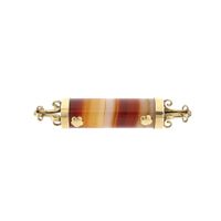 14 Karat Gold Brooch with Bandagate