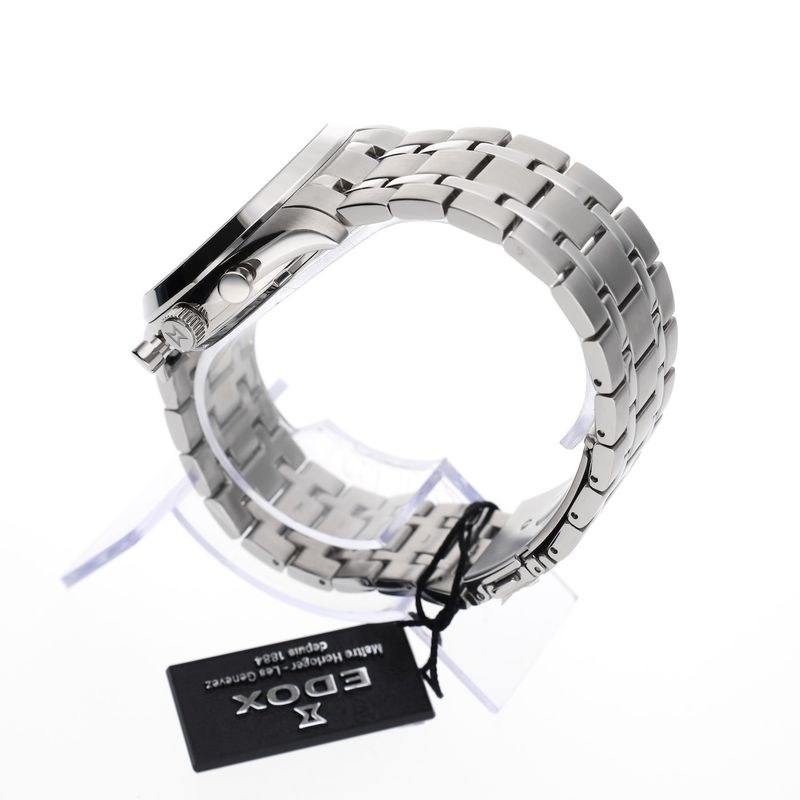 Image 11 of Edox Les Vauberts Moonphase Chronograph 40008-3M-AIN; Men's watch