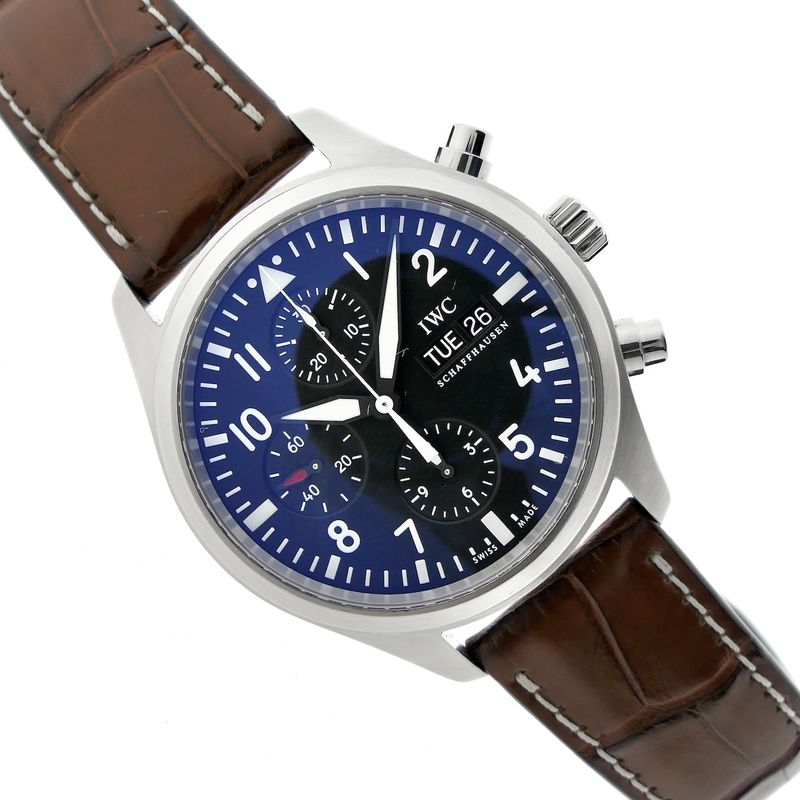 Image 15 of IWC Pilot's Watch; Chronograph men's watch