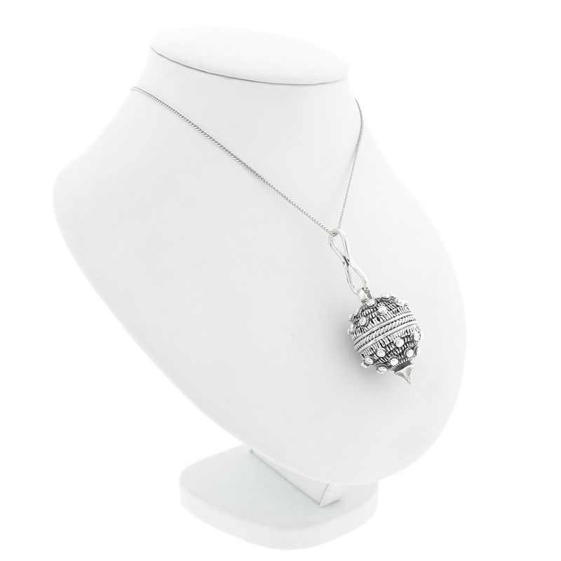 Image 4 of Silver Croatian Botun pendant | Filigree technique