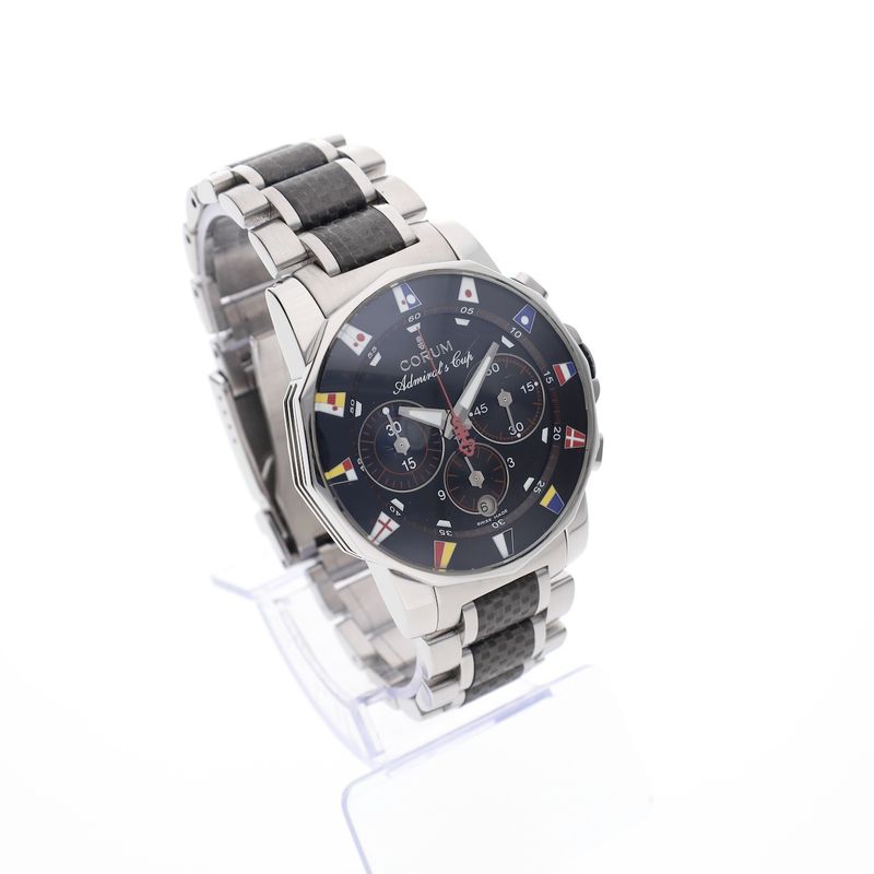 Image 15 of Corum Admiral's Cup Regatta Chronograph 985.631.20; Limited Edition men's watch