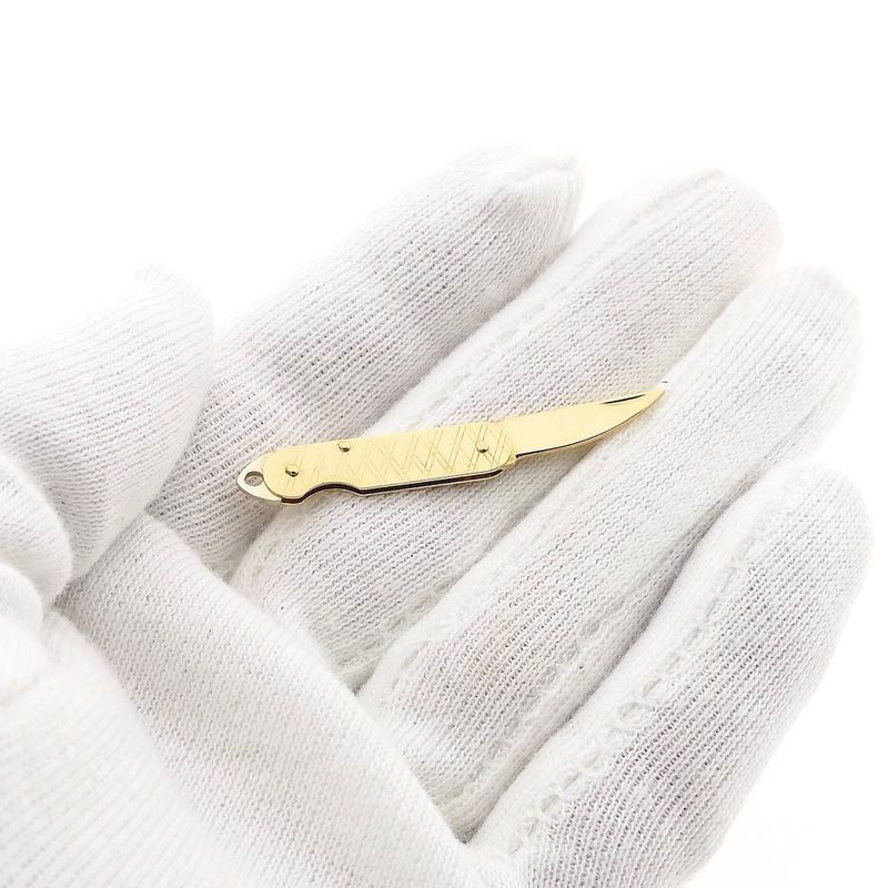 Image 8 of Minimalist Gold Pocket Knife