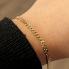 Image 7 of Gold gourmet link bracelet