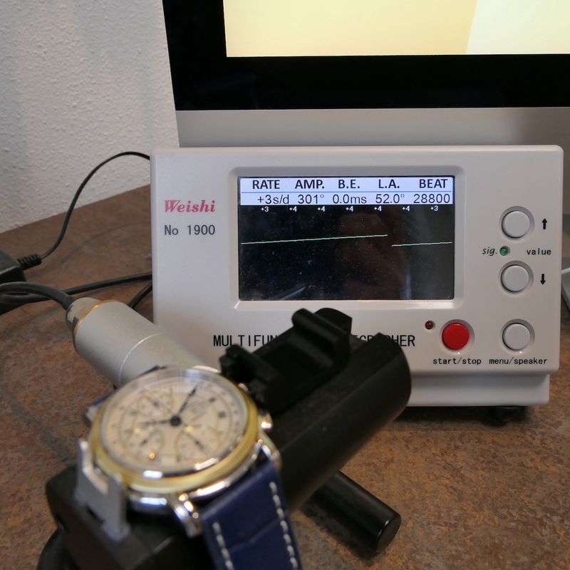 Image 17 of Maurice Lacroix Masterpiece Croneo; Automatic watch with chronograph