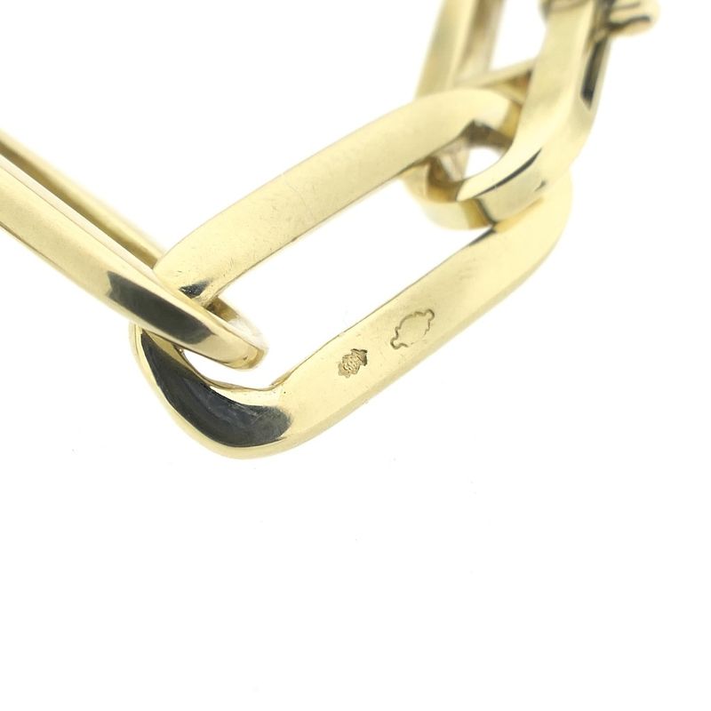 Image 4 of Gold closed forever bracelet.