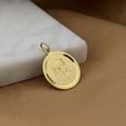 Image 7 of Gold pendant depicted with Mary