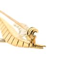 Image 6 of Gold feather brooch