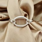 Image 7 of Silver bracelet with fantasy design | Ø 57.5 mm