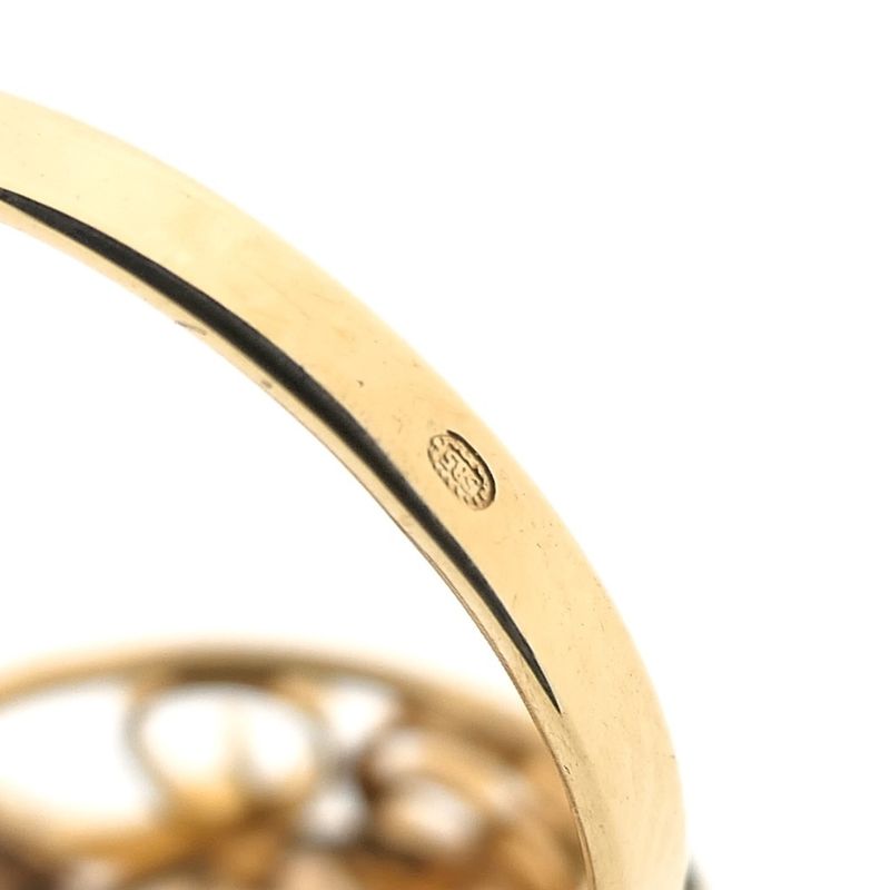 Image 6 of Gold ring with medal | Queen Juliana