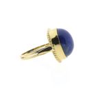 Image 7 of Vintage gold ring with Lapis Lazuli