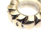 Image 3 of Pandora spacer; Gold; Mini Hearts