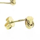 Image 6 of Gold stud earrings | knot