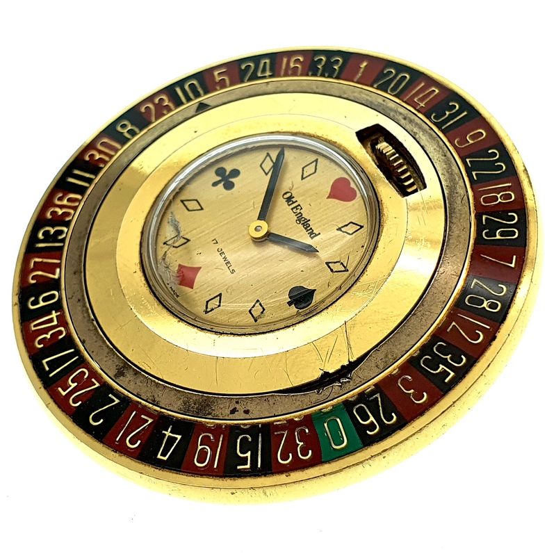 Image 12 of Old England 'Roulette Watch'; Casanova Club pocket watch