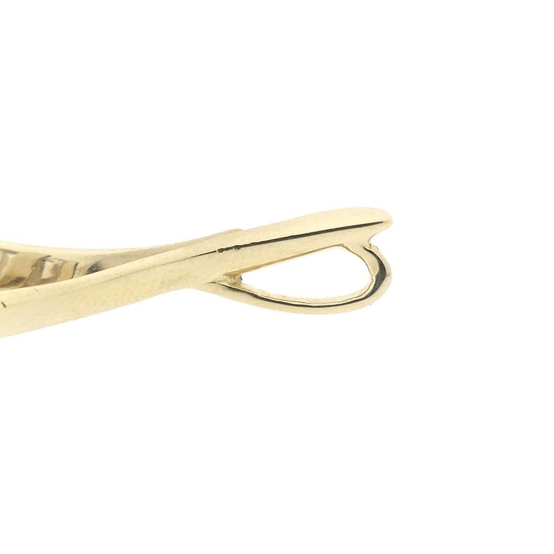 Image 8 of Gold pendant with diamond | 0.12 ct.