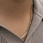 Image 10 of Two-tone gold fantasy link necklace