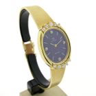 Image 3 of Omega Deville; 18k gold watch with lapis lazuli dial and diamonds