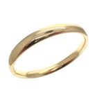 Image 1 of Gold smooth slave bracelet | Ø 62 mm