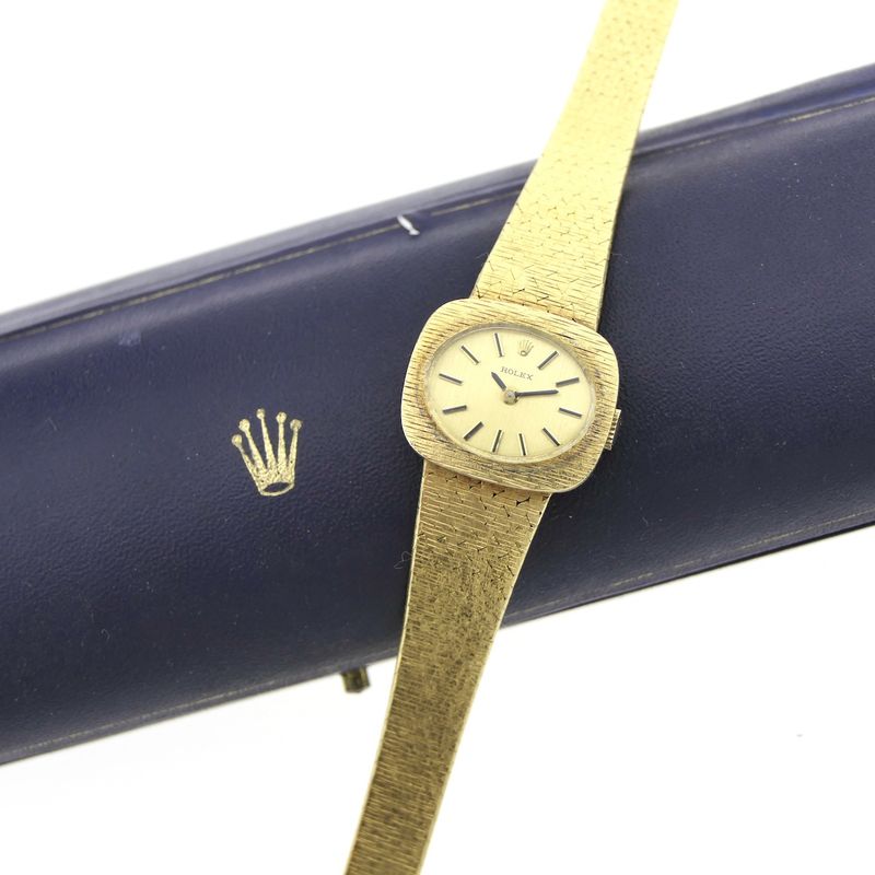 Image 6 of Rolex Vintage Ladies; 18k gold ladies' watch