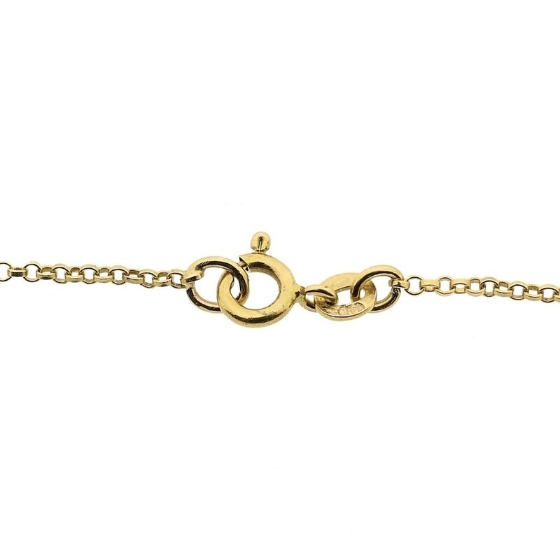 Image 5 of Gold jasseron link chain | 39.5 cm