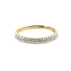 Image 6 of Gold ring with diamond | 0.23 ct.
